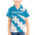 Galicia Flag Family Matching Mermaid Dress and Hawaiian Shirt Autonomous Community of Spain - Wonder Print Shop
