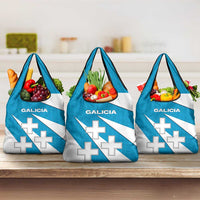 Galicia Flag Grocery Bag Autonomous Community of Spain - Wonder Print Shop