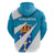 Galicia Flag Hoodie Autonomous Community of Spain - Wonder Print Shop
