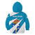 Galicia Flag Kid Hoodie Autonomous Community of Spain - Wonder Print Shop