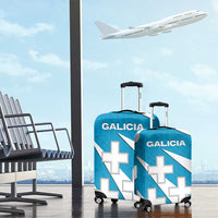 Galicia Flag Luggage Cover Autonomous Community of Spain - Wonder Print Shop