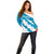 Galicia Flag Off Shoulder Sweater Autonomous Community of Spain - Wonder Print Shop