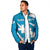 Galicia Flag Padded Jacket Autonomous Community of Spain - Wonder Print Shop