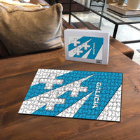 Galicia Flag Puzzle Autonomous Community of Spain - Wonder Print Shop