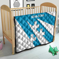 Galicia Flag Quilt Autonomous Community of Spain - Wonder Print Shop