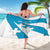 Galicia Flag Sarong Autonomous Community of Spain - Wonder Print Shop