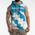 Galicia Flag Sleeveless Hoodie Autonomous Community of Spain - Wonder Print Shop