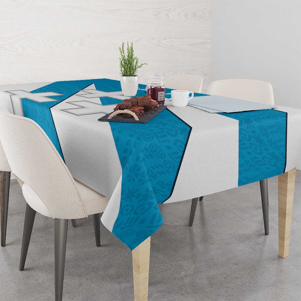 Galicia Flag Tablecloth Autonomous Community of Spain - Wonder Print Shop