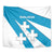 Galicia Flag Tapestry Autonomous Community of Spain - Wonder Print Shop