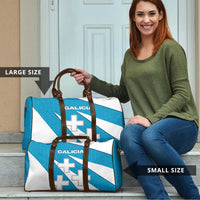 Galicia Flag Travel Bag Autonomous Community of Spain - Wonder Print Shop