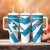 Galicia Flag Tumbler With Handle Autonomous Community of Spain - Wonder Print Shop