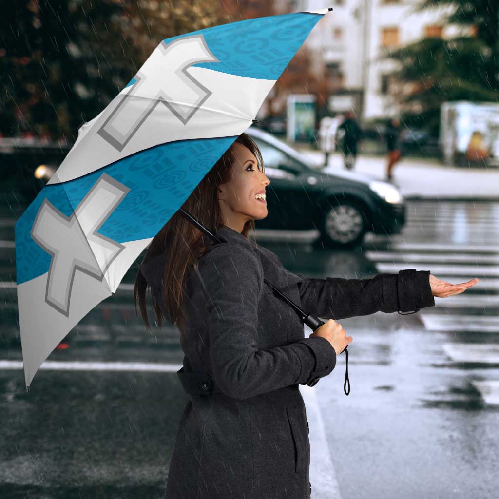 Galicia Flag Umbrella Autonomous Community of Spain - Wonder Print Shop