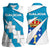 Galicia Flag Women Sleeveless Polo Shirt Autonomous Community of Spain - Wonder Print Shop