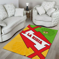 La Rioja Flag Area Rug Autonomous Community of Spain - Wonder Print Shop
