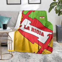 La Rioja Flag Blanket Autonomous Community of Spain - Wonder Print Shop