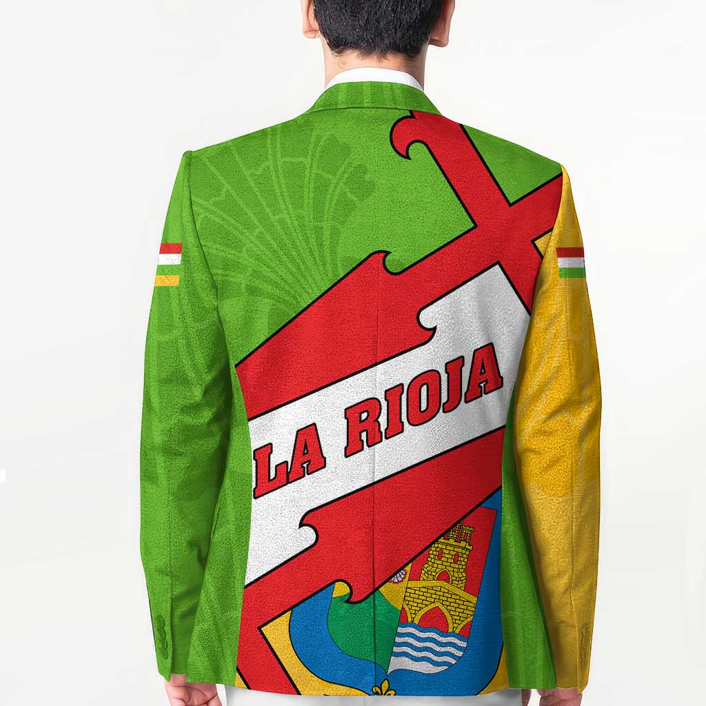 La Rioja Flag Blazer Autonomous Community of Spain - Wonder Print Shop