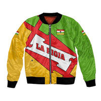 La Rioja Flag Bomber Jacket Autonomous Community of Spain - Wonder Print Shop