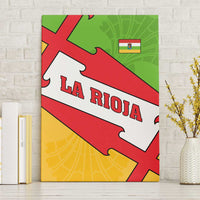 La Rioja Flag Canvas Wall Art Autonomous Community of Spain - Wonder Print Shop