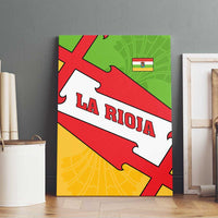 La Rioja Flag Canvas Wall Art Autonomous Community of Spain - Wonder Print Shop