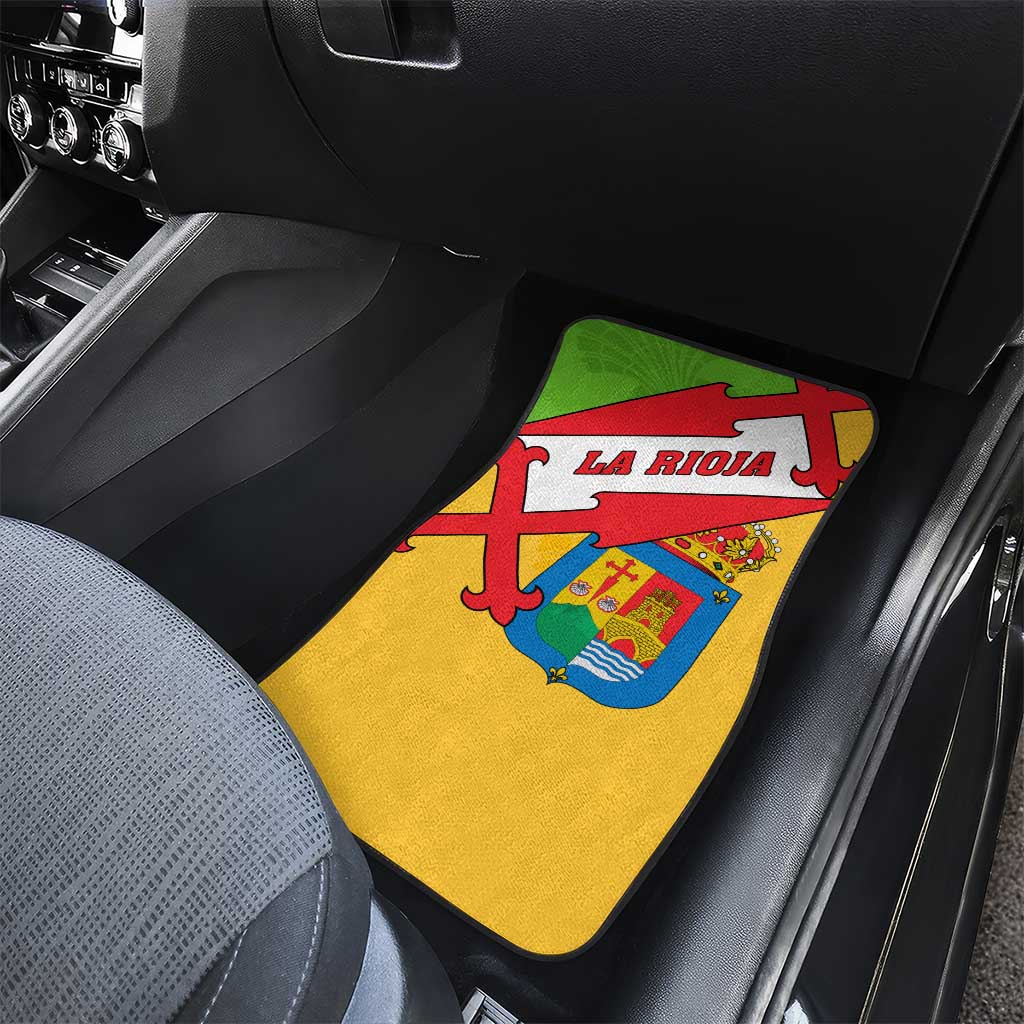 La Rioja Flag Car Mats Autonomous Community of Spain - Wonder Print Shop