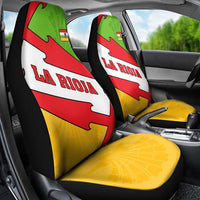 La Rioja Flag Car Seat Cover Autonomous Community of Spain - Wonder Print Shop