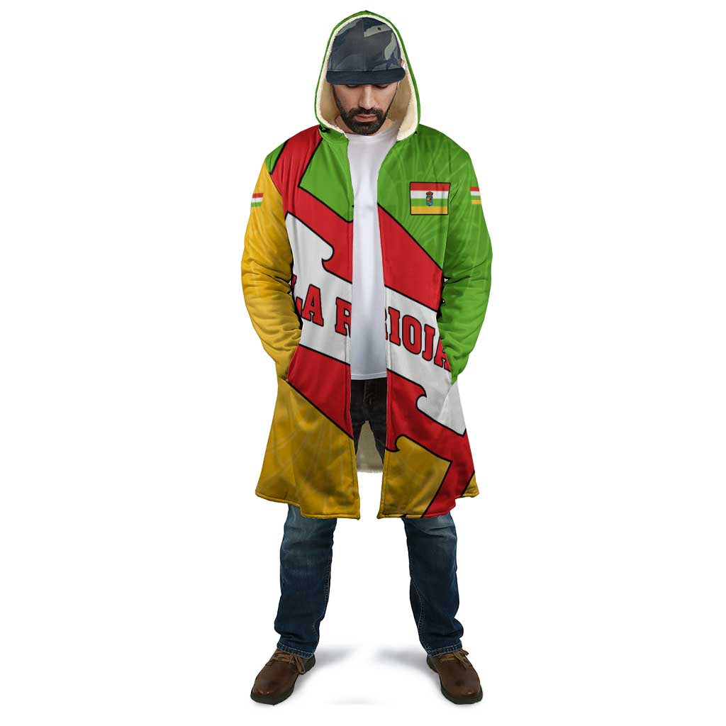 La Rioja Flag Cloak Autonomous Community of Spain - Wonder Print Shop