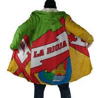 La Rioja Flag Cloak Autonomous Community of Spain - Wonder Print Shop