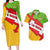 La Rioja Flag Couples Matching Long Sleeve Bodycon Dress and Hawaiian Shirt Autonomous Community of Spain - Wonder Print Shop