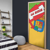 La Rioja Flag Door Cover Autonomous Community of Spain - Wonder Print Shop