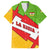La Rioja Flag Family Matching Summer Maxi Dress and Hawaiian Shirt Autonomous Community of Spain - Wonder Print Shop
