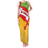 La Rioja Flag Family Matching Tank Maxi Dress and Hawaiian Shirt Autonomous Community of Spain - Wonder Print Shop