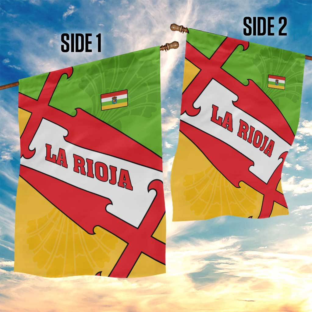 La Rioja Flag Garden Flag Autonomous Community of Spain - Wonder Print Shop