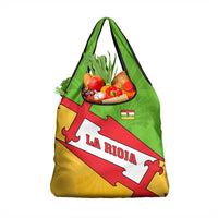 La Rioja Flag Grocery Bag Autonomous Community of Spain - Wonder Print Shop