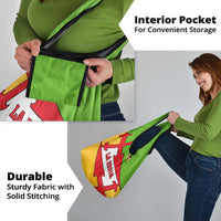 La Rioja Flag Grocery Bag Autonomous Community of Spain - Wonder Print Shop