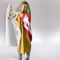 La Rioja Flag Hooded Blanket Autonomous Community of Spain - Wonder Print Shop