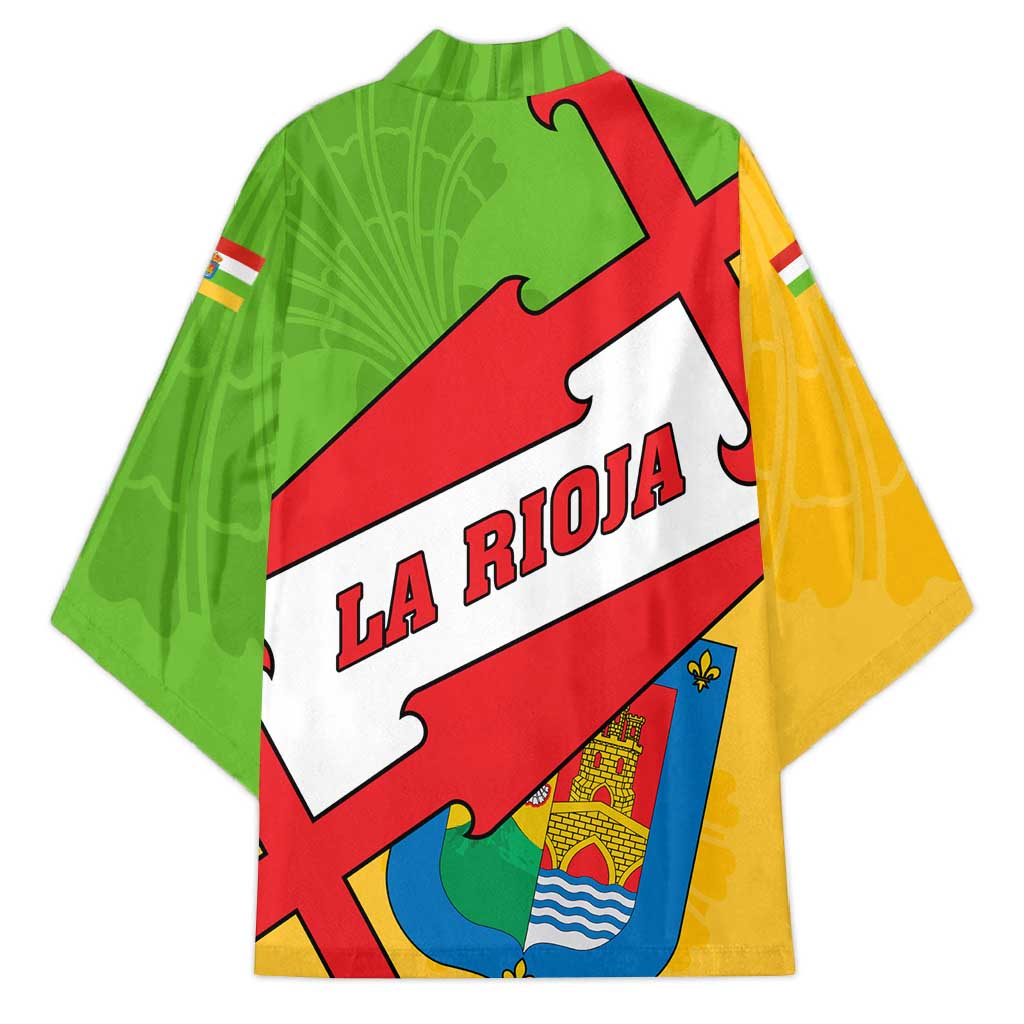 La Rioja Flag Kimono Autonomous Community of Spain - Wonder Print Shop