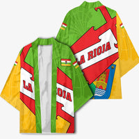 La Rioja Flag Kimono Autonomous Community of Spain - Wonder Print Shop