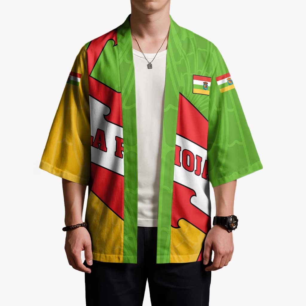 La Rioja Flag Kimono Autonomous Community of Spain - Wonder Print Shop