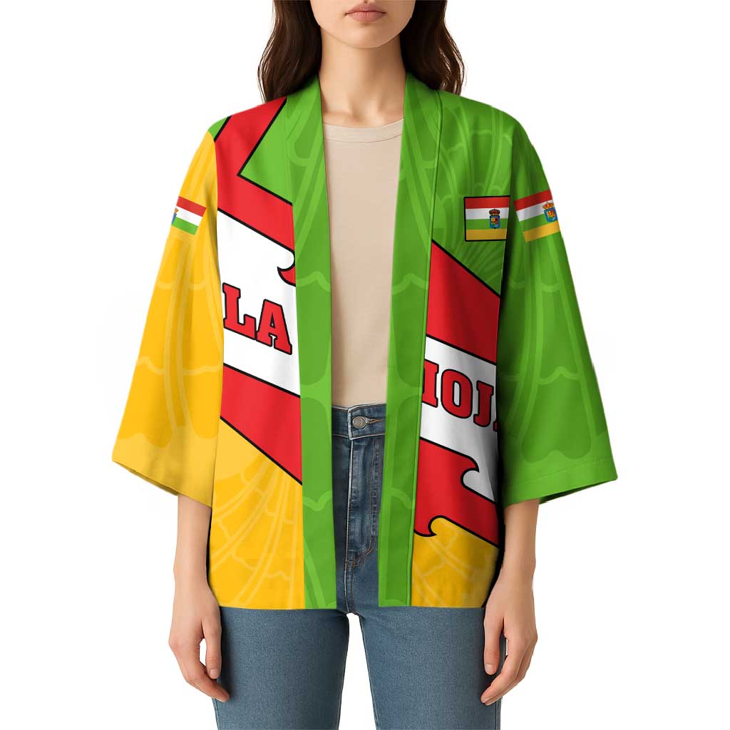 La Rioja Flag Kimono Autonomous Community of Spain - Wonder Print Shop