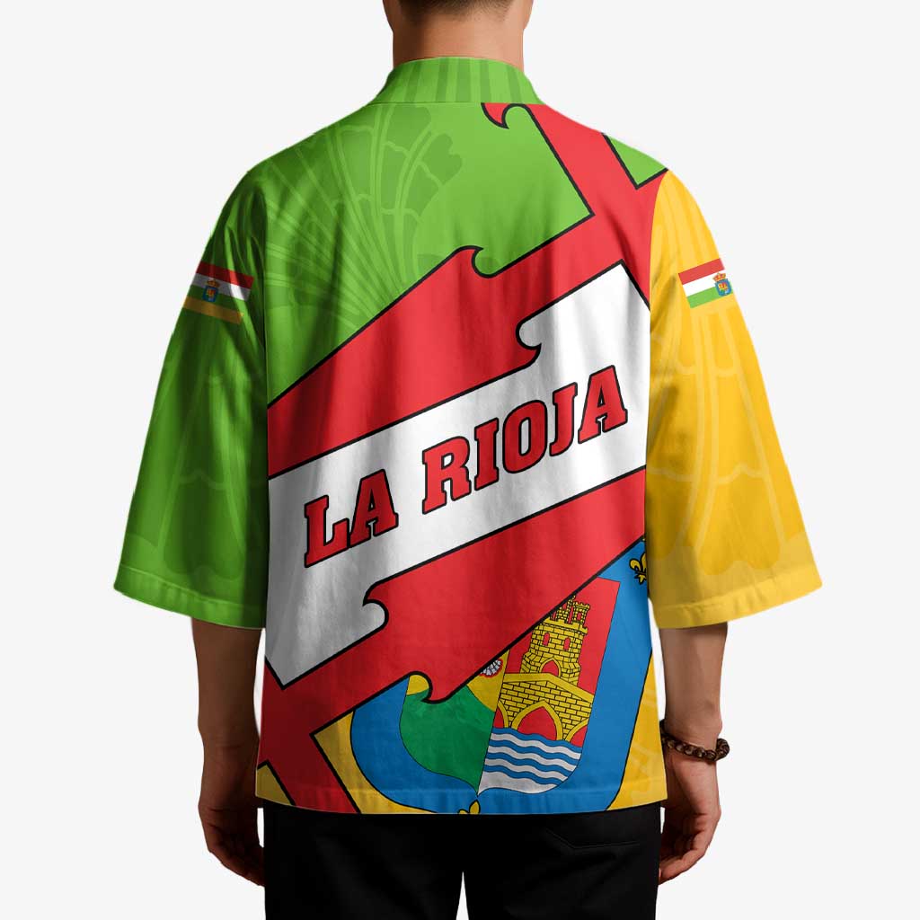 La Rioja Flag Kimono Autonomous Community of Spain - Wonder Print Shop