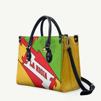 La Rioja Flag Leather Bag Autonomous Community of Spain - Wonder Print Shop