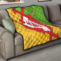 La Rioja Flag Quilt Autonomous Community of Spain - Wonder Print Shop