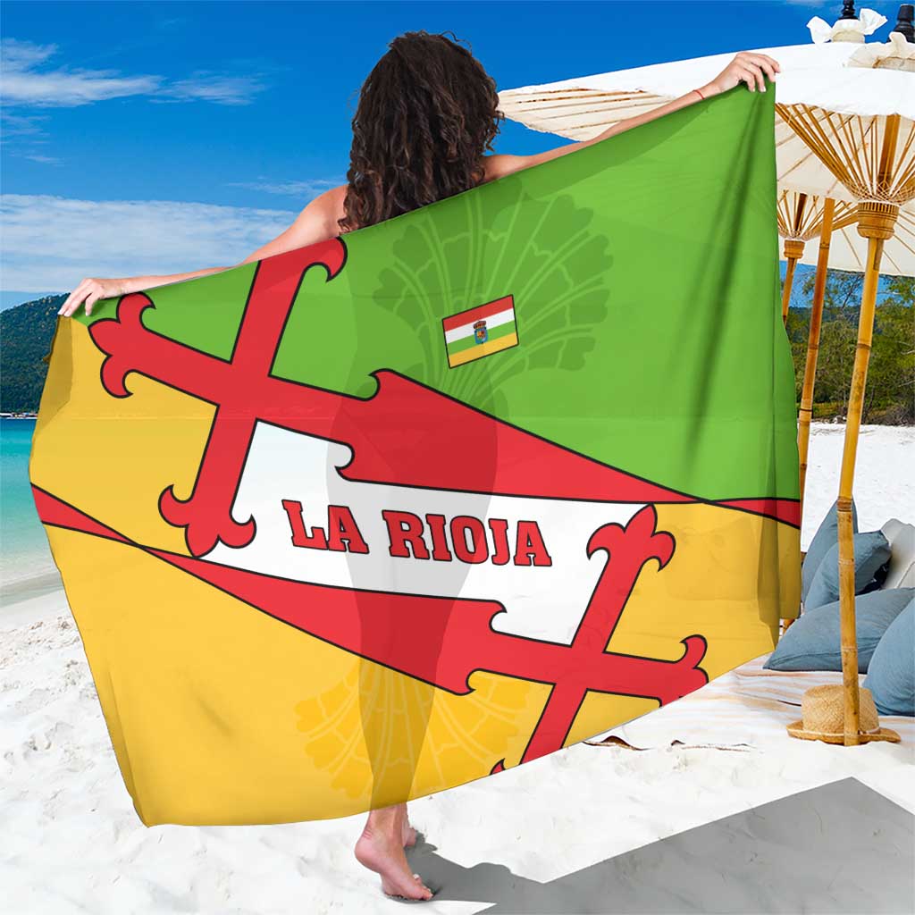 La Rioja Flag Sarong Autonomous Community of Spain - Wonder Print Shop