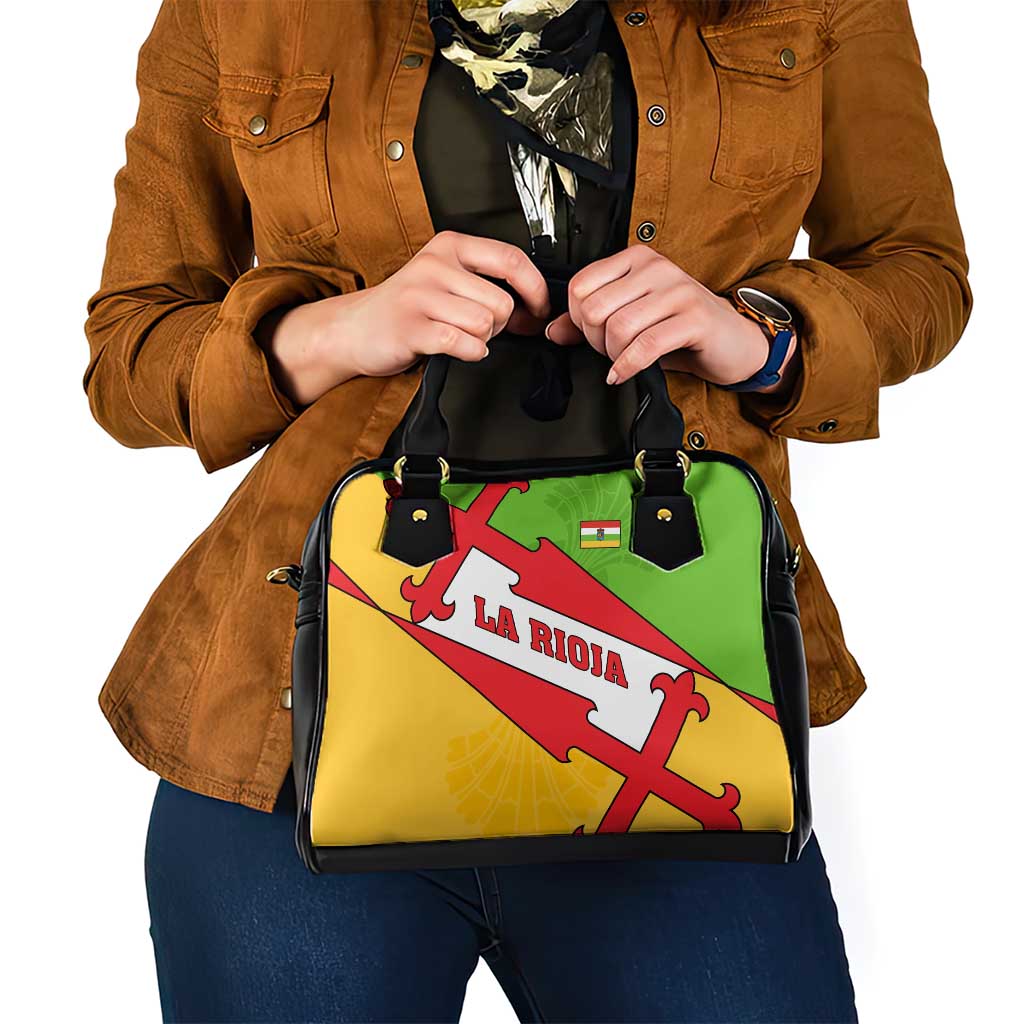 La Rioja Flag Shoulder Handbag Autonomous Community of Spain - Wonder Print Shop