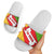 La Rioja Flag Slide Sandals Autonomous Community of Spain - Wonder Print Shop