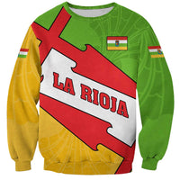 La Rioja Flag Sweatshirt Autonomous Community of Spain - Wonder Print Shop