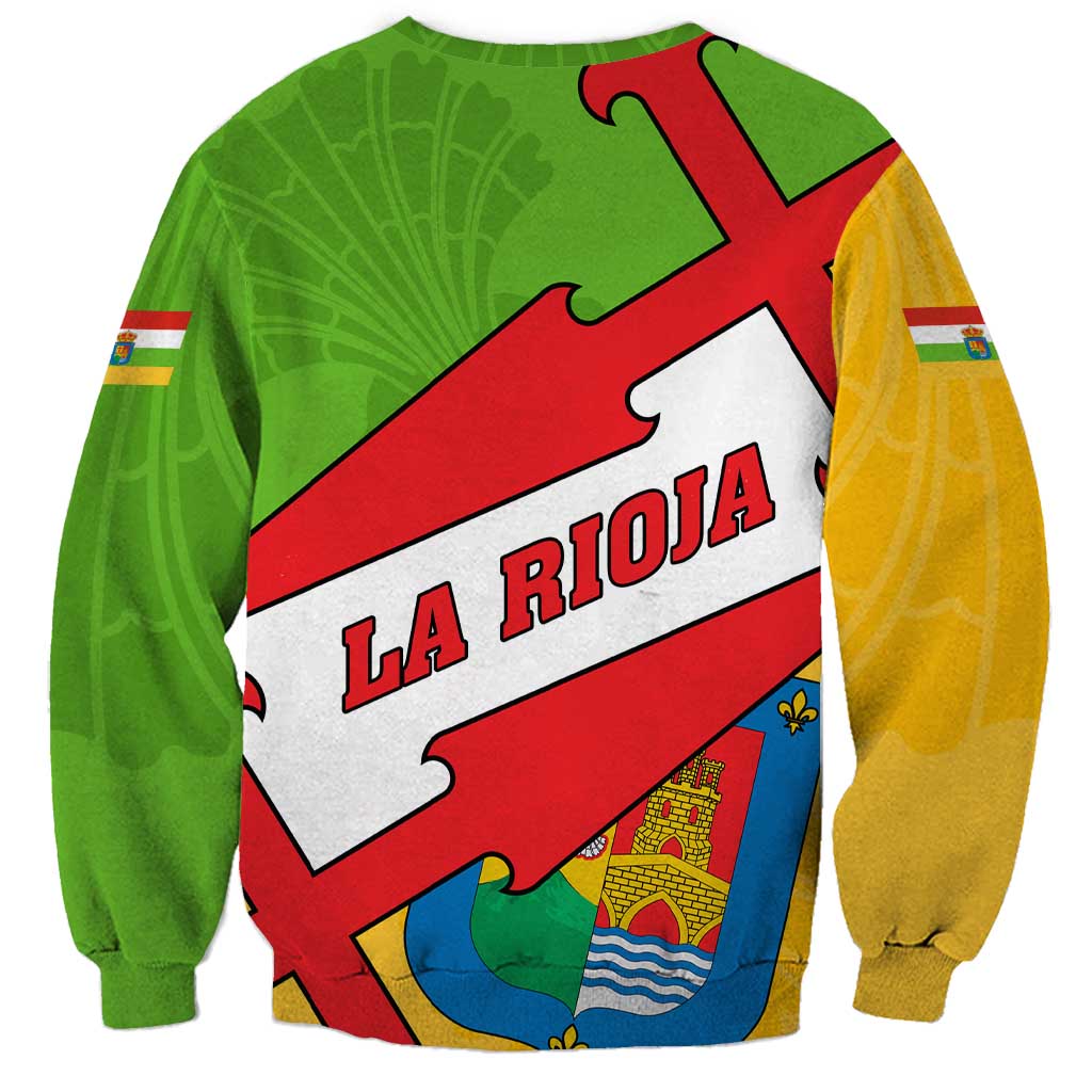 La Rioja Flag Sweatshirt Autonomous Community of Spain - Wonder Print Shop