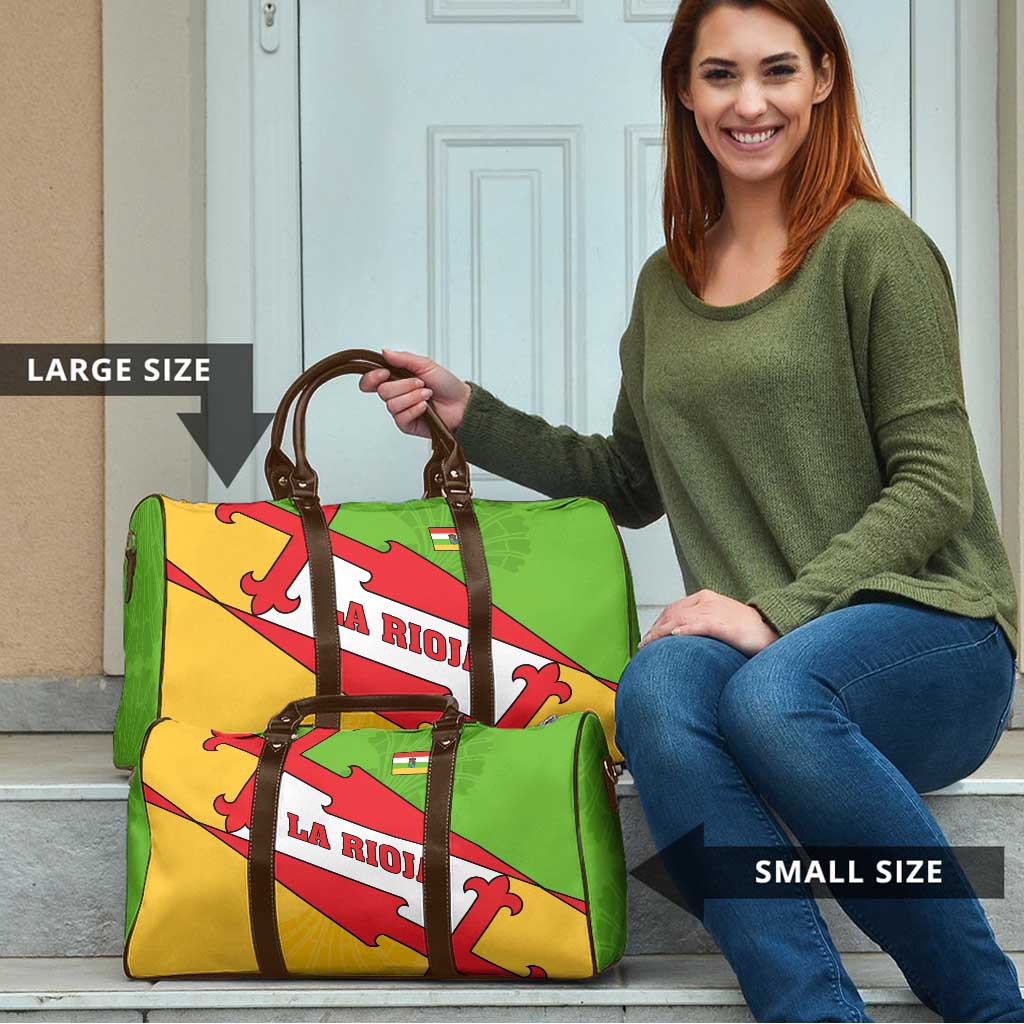 La Rioja Flag Travel Bag Autonomous Community of Spain - Wonder Print Shop