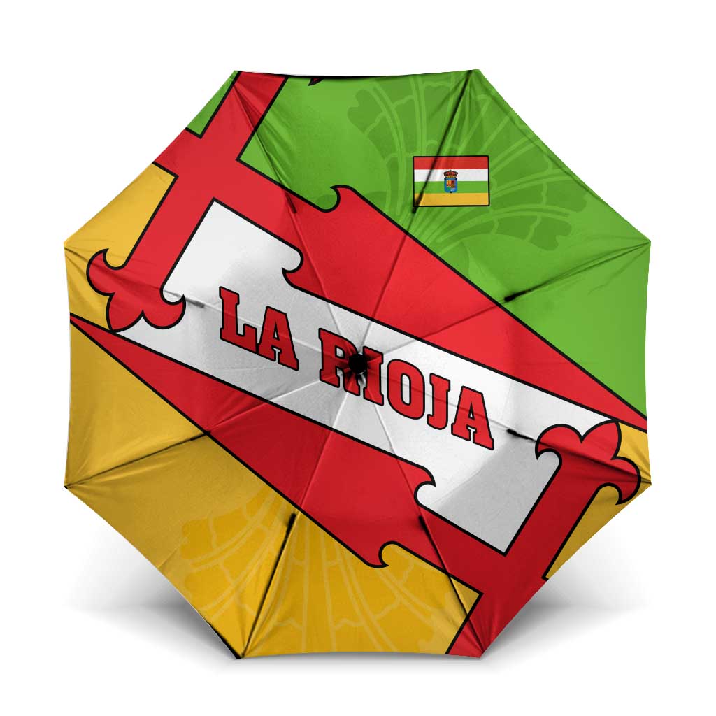 La Rioja Flag Umbrella Autonomous Community of Spain - Wonder Print Shop