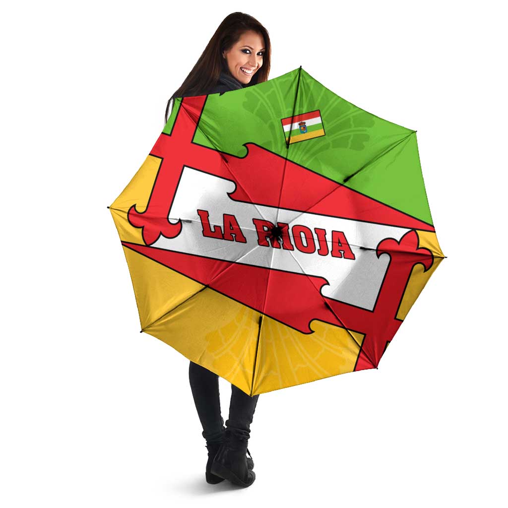 La Rioja Flag Umbrella Autonomous Community of Spain - Wonder Print Shop